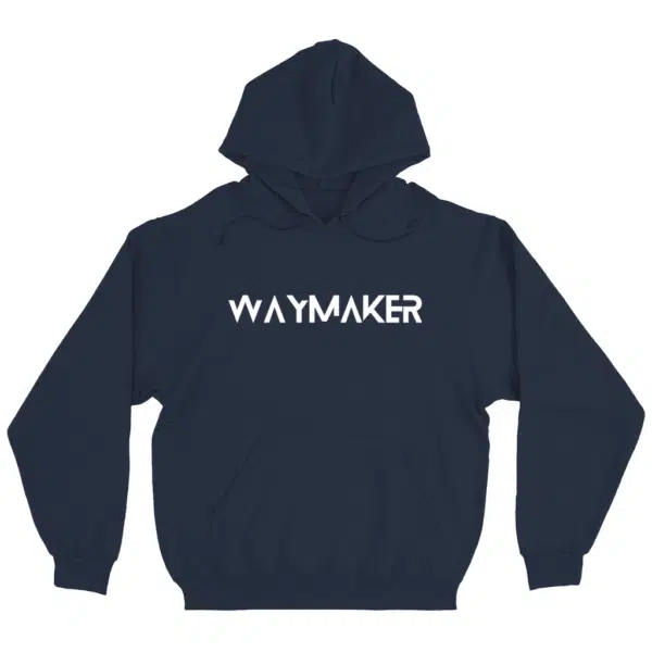 The WayMaker Heavy Hoodie (White Lettering) - Image 4