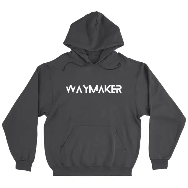 The WayMaker Heavy Hoodie (White Lettering) - Image 3