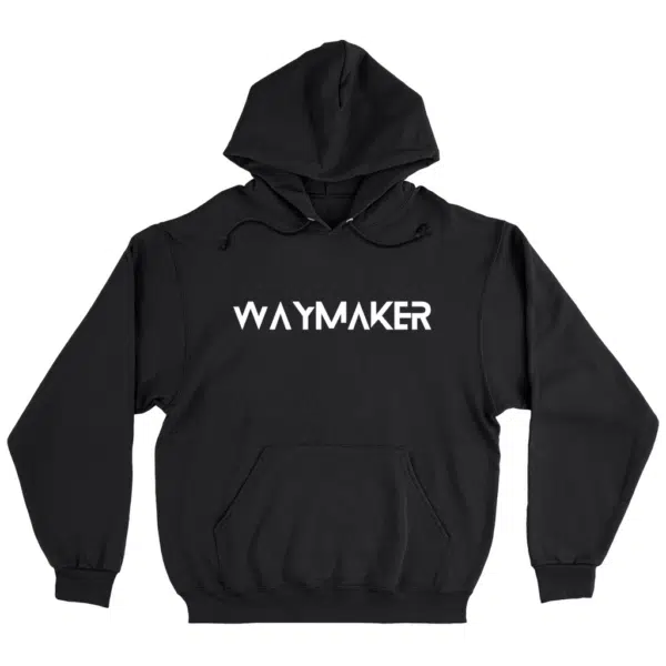 The WayMaker Heavy Hoodie (White Lettering) - Image 2