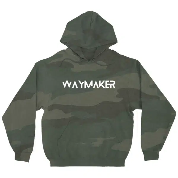 The WayMaker Heavy Hoodie (White Lettering) - Image 5